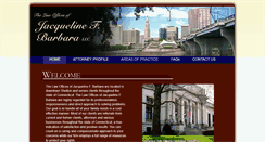 Desktop Screenshot of jacquelinebarbaralaw.com